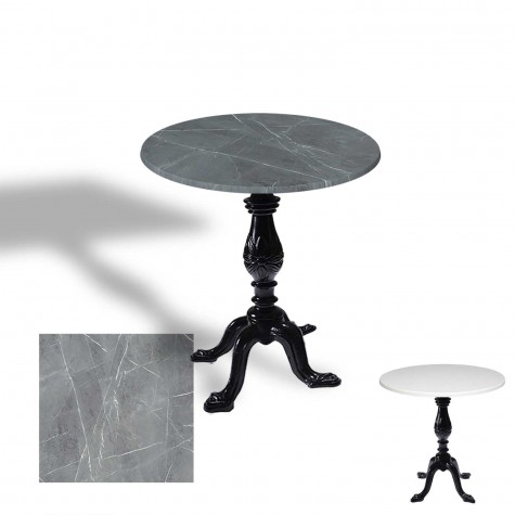 Çipa 1001 Döküm Ayak Yuvarlak Masa Çap 90cm - (Werzalit, Wermodin ve Allzalit Tabla)