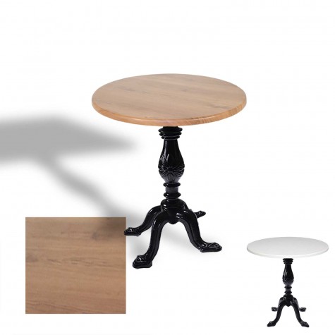 Çipa 1001 Döküm Ayak Yuvarlak Masa Çap 90cm - (Werzalit, Wermodin ve Allzalit Tabla)