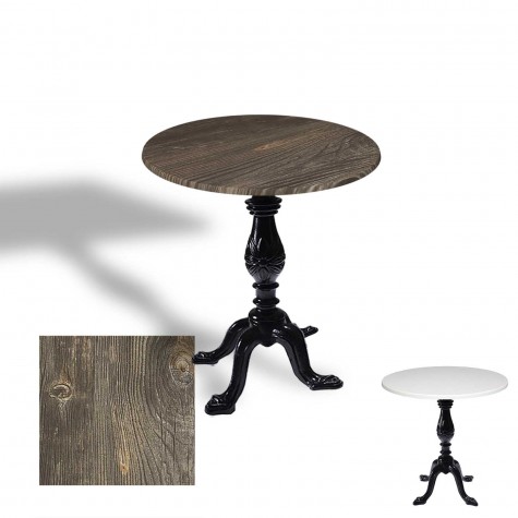 Çipa 1001 Döküm Ayak Yuvarlak Masa Çap 70cm - (Werzalit, Wermodin ve Allzalit Tabla)