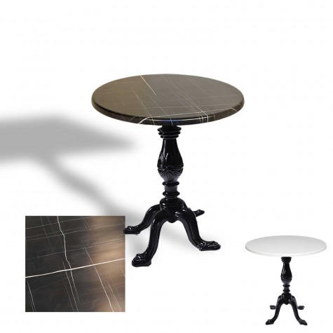 Çipa 1001 Döküm Ayak Yuvarlak Masa Çap 70cm - (Werzalit, Wermodin ve Allzalit Tabla)