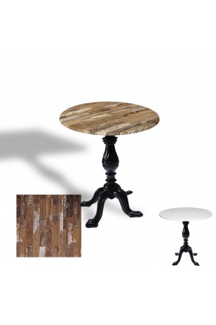 Çipa 1001 Döküm Ayak Yuvarlak Masa Çap 70cm - (Werzalit, Wermodin ve Allzalit Tabla)