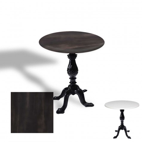 Çipa 1001 Döküm Ayak Yuvarlak Masa Çap 70cm - (Werzalit, Wermodin ve Allzalit Tabla)