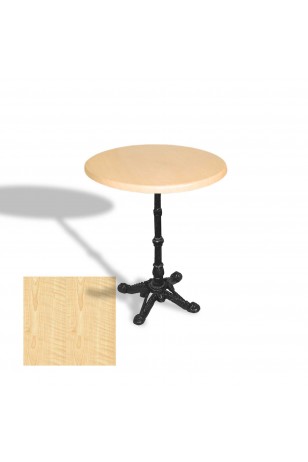 Çipa 1002 Döküm Ayak Yuvarlak Masa Çap 60cm - (Werzalit, Wermodin ve Allzalit Tabla)