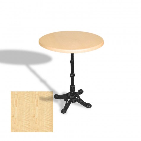 Çipa 1002 Döküm Ayak Yuvarlak Masa Çap 60cm - (Werzalit, Wermodin ve Allzalit Tabla)