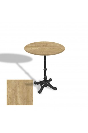 Çipa 1002 Döküm Ayak Yuvarlak Masa Çap 60cm - (Werzalit, Wermodin ve Allzalit Tabla)