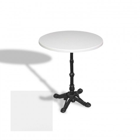 Çipa 1002 Döküm Ayak Yuvarlak Masa Çap 60cm - (Werzalit, Wermodin ve Allzalit Tabla)