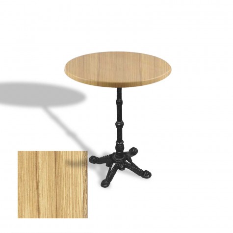 Çipa 1002 Döküm Ayak Yuvarlak Masa Çap 60cm - (Werzalit, Wermodin ve Allzalit Tabla)