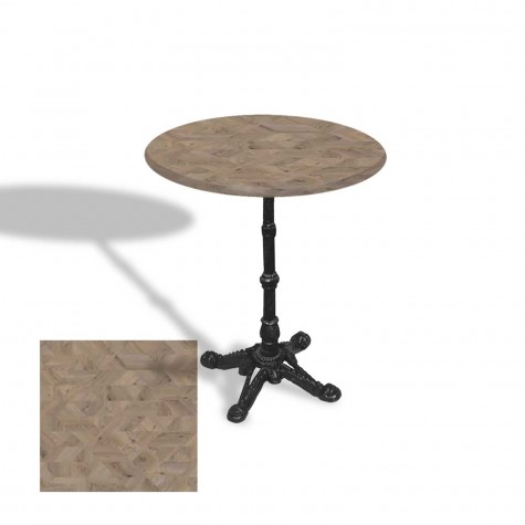 Çipa 1002 Döküm Ayak Yuvarlak Masa Çap 60cm - (Werzalit, Wermodin ve Allzalit Tabla)