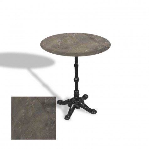 Çipa 1002 Döküm Ayak Yuvarlak Masa Çap 60cm - (Werzalit, Wermodin ve Allzalit Tabla)