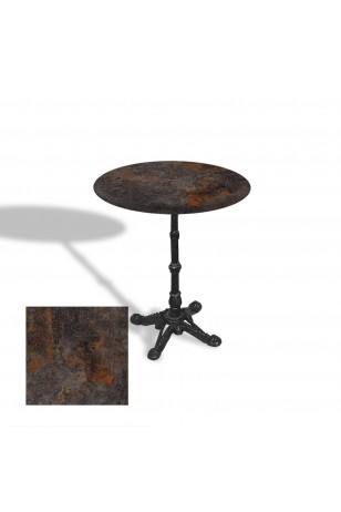 Çipa 1002 Döküm Ayak Yuvarlak Masa Çap 70cm - (Werzalit, Wermodin ve Allzalit Tabla)