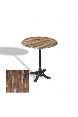 Çipa 1002 Döküm Ayak Yuvarlak Masa Çap 60cm - (Werzalit, Wermodin ve Allzalit Tabla)