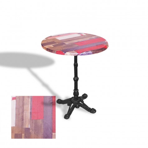 Çipa 1002 Döküm Ayak Yuvarlak Masa Çap 60cm - (Werzalit, Wermodin ve Allzalit Tabla)