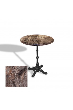 Çipa 1002 Döküm Ayak Yuvarlak Masa Çap 60cm - (Werzalit, Wermodin ve Allzalit Tabla)