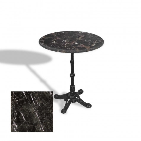 Çipa 1002 Döküm Ayak Yuvarlak Masa Çap 60cm - (Werzalit, Wermodin ve Allzalit Tabla)