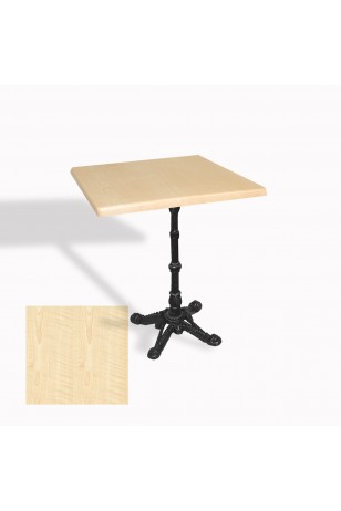 Çipa 1002 Döküm Ayak Kare Masa 80X80 cm - (Werzalit, Wermodin ve Allzalit Tabla)