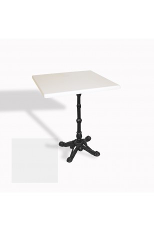 Çipa 1002 Döküm Ayak Kare Masa 80X80 cm - (Werzalit, Wermodin ve Allzalit Tabla)