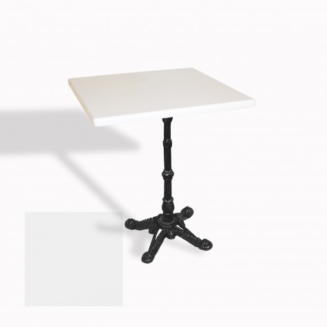 Çipa 1002 Döküm Ayak Kare Masa 80X80 cm - (Werzalit, Wermodin ve Allzalit Tabla)