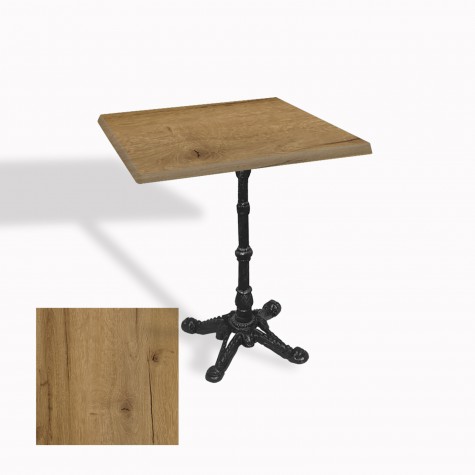 Çipa 1002 Döküm Ayak Kare Masa 80X80 cm - (Werzalit, Wermodin ve Allzalit Tabla)