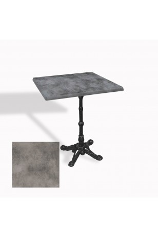 Çipa 1002 Döküm Ayak Kare Masa 80X80 cm - (Werzalit, Wermodin ve Allzalit Tabla)