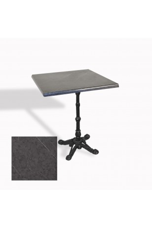 Çipa 1002 Döküm Ayak Kare Masa 80X80 cm - (Werzalit, Wermodin ve Allzalit Tabla)