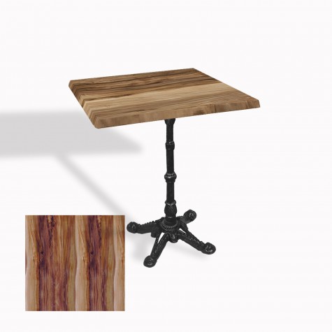 Çipa 1002 Döküm Ayak Kare Masa 80X80 cm - (Werzalit, Wermodin ve Allzalit Tabla)