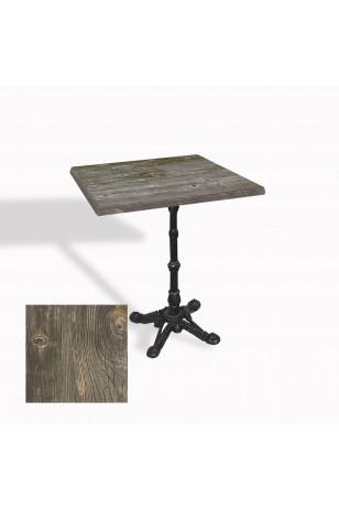 Çipa 1002 Döküm Ayak Kare Masa 80X80 cm - (Werzalit, Wermodin ve Allzalit Tabla)