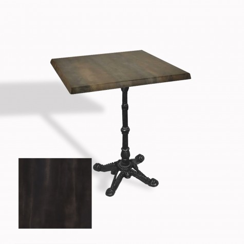 Çipa 1002 Döküm Ayak Kare Masa 80X80 cm - (Werzalit, Wermodin ve Allzalit Tabla)