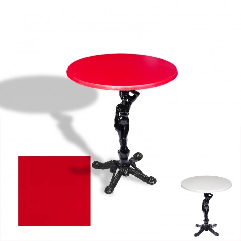 Çipa 1003 Döküm Ayak Yuvarlak Masa Çap 60cm - (Werzalit, Wermodin ve Allzalit Tabla)