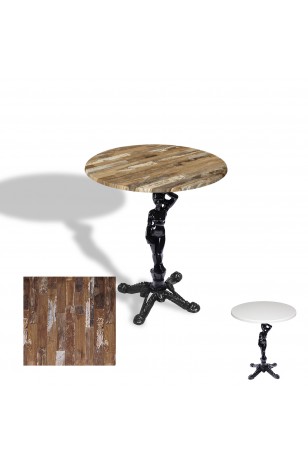 Çipa 1003 Döküm Ayak Yuvarlak Masa Çap 60cm - (Werzalit, Wermodin ve Allzalit Tabla)