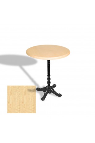 Çipa 1004 Döküm Ayak Yuvarlak Masa Çap 90cm - (Werzalit, Wermodin ve Allzalit Tabla)