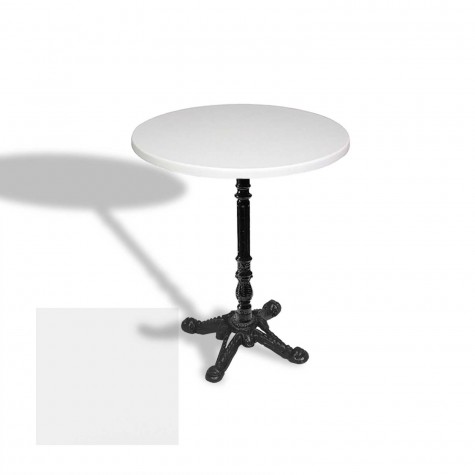 Çipa 1004 Döküm Ayak Yuvarlak Masa Çap 90cm - (Werzalit, Wermodin ve Allzalit Tabla)