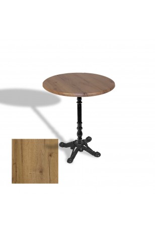 Çipa 1004 Döküm Ayak Yuvarlak Masa Çap 90cm - (Werzalit, Wermodin ve Allzalit Tabla)