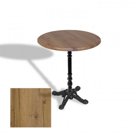 Çipa 1004 Döküm Ayak Yuvarlak Masa Çap 90cm - (Werzalit, Wermodin ve Allzalit Tabla)