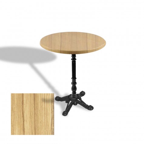 Çipa 1004 Döküm Ayak Yuvarlak Masa Çap 90cm - (Werzalit, Wermodin ve Allzalit Tabla)