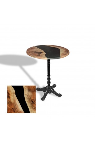 Çipa 1004 Döküm Ayak Yuvarlak Masa Çap 60cm - (Werzalit, Wermodin ve Allzalit Tabla)