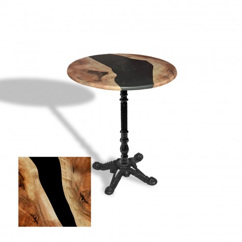 Çipa 1004 Döküm Ayak Yuvarlak Masa Çap 60cm - (Werzalit, Wermodin ve Allzalit Tabla)