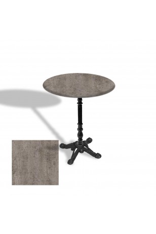 Çipa 1004 Döküm Ayak Yuvarlak Masa Çap 70cm - (Werzalit, Wermodin ve Allzalit Tabla)