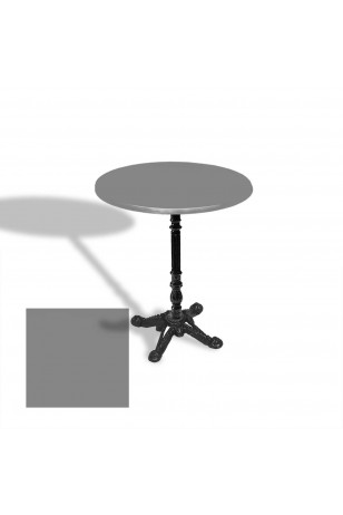 Çipa 1004 Döküm Ayak Yuvarlak Masa Çap 90cm - (Werzalit, Wermodin ve Allzalit Tabla)