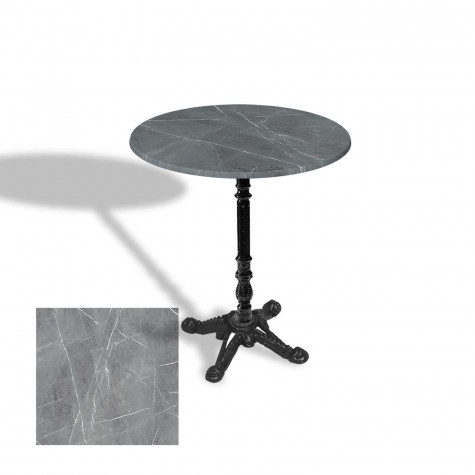 Çipa 1004 Döküm Ayak Yuvarlak Masa Çap 90cm - (Werzalit, Wermodin ve Allzalit Tabla)