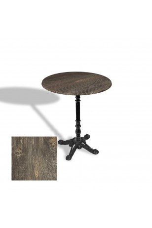 Çipa 1004 Döküm Ayak Yuvarlak Masa Çap 90cm - (Werzalit, Wermodin ve Allzalit Tabla)