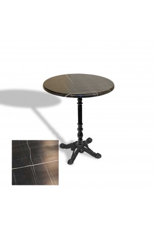 Çipa 1004 Döküm Ayak Yuvarlak Masa Çap 90cm - (Werzalit, Wermodin ve Allzalit Tabla)
