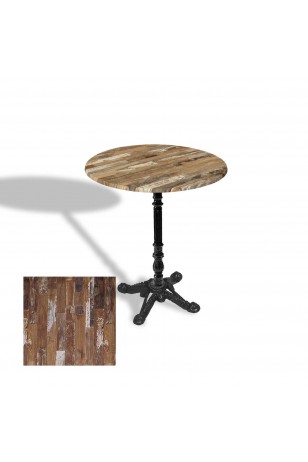 Çipa 1004 Döküm Ayak Yuvarlak Masa Çap 90cm - (Werzalit, Wermodin ve Allzalit Tabla)