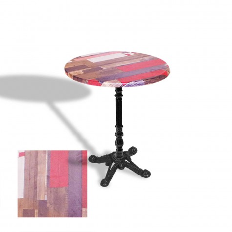 Çipa 1004 Döküm Ayak Yuvarlak Masa Çap 90cm - (Werzalit, Wermodin ve Allzalit Tabla)