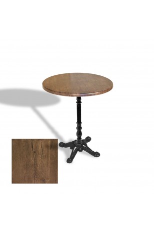 Çipa 1004 Döküm Ayak Yuvarlak Masa Çap 90cm - (Werzalit, Wermodin ve Allzalit Tabla)