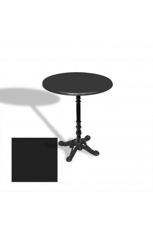 Çipa 1004 Döküm Ayak Yuvarlak Masa Çap 90cm - (Werzalit, Wermodin ve Allzalit Tabla)