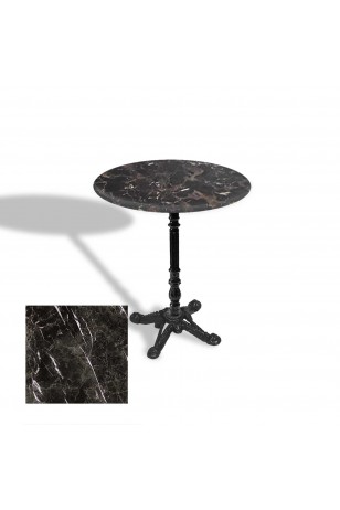 Çipa 1004 Döküm Ayak Yuvarlak Masa Çap 90cm - (Werzalit, Wermodin ve Allzalit Tabla)