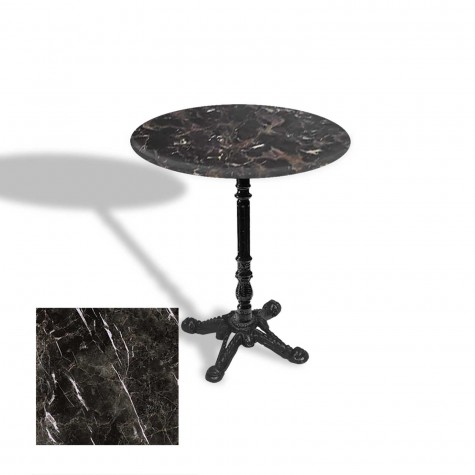 Çipa 1004 Döküm Ayak Yuvarlak Masa Çap 90cm - (Werzalit, Wermodin ve Allzalit Tabla)