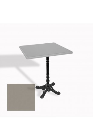 Çipa 1004 Döküm Ayak Kare Masa 60X60 cm - (Werzalit, Wermodin ve Allzalit Tabla)