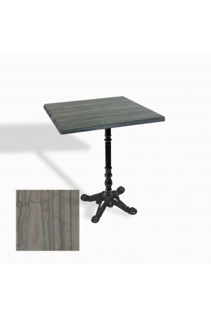 Çipa 1004 Döküm Ayak Kare Masa 60X60 cm - (Werzalit, Wermodin ve Allzalit Tabla)