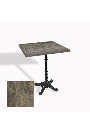 Çipa 1004 Döküm Ayak Kare Masa 60X60 cm - (Werzalit, Wermodin ve Allzalit Tabla)